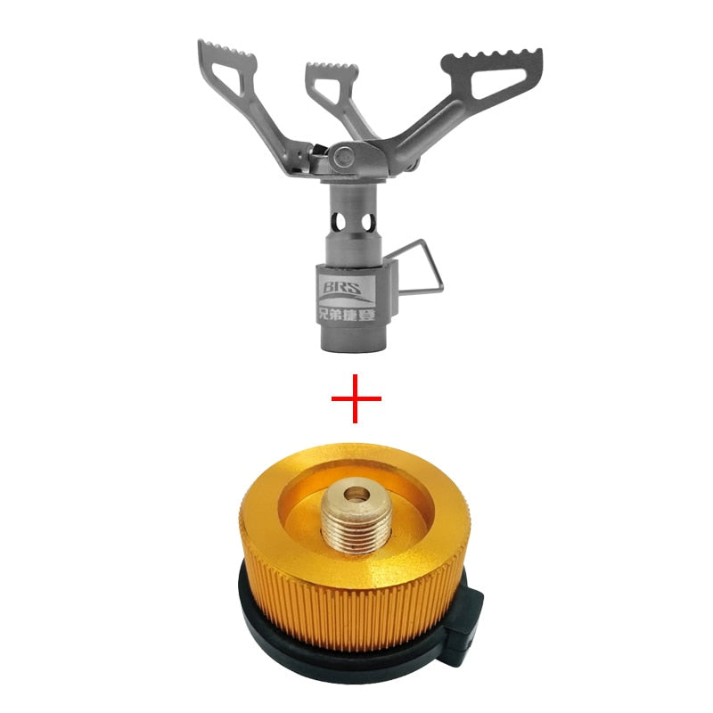 BRS Outdoor Portable Solo Titanium Camping Gas Stove 25g Lightweight Mini