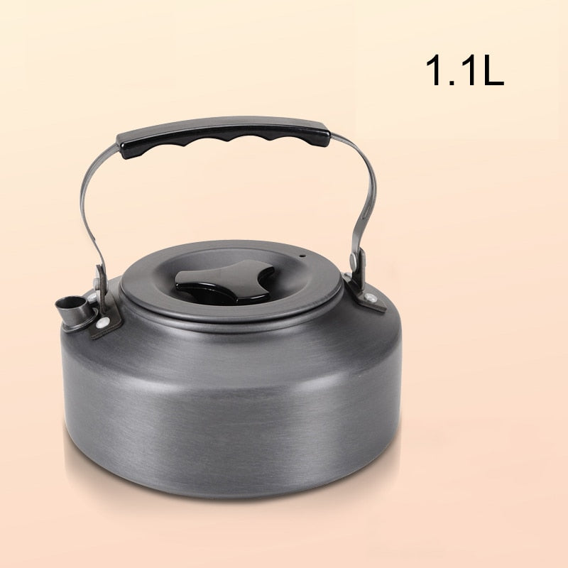 1.1L/1.6L Portable Ultralight Outdoor Camping Tableware Hiking Collector Heat Ring