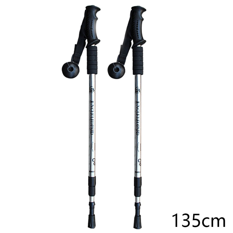 Trekking Poles Telescopic Walking Sticks Hiking Camping Climbing Sticks Nordic Walking