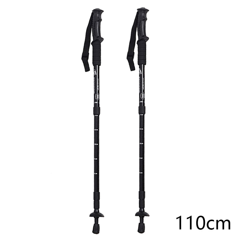 Trekking Poles Telescopic Walking Sticks Hiking Camping Climbing Sticks Nordic Walking