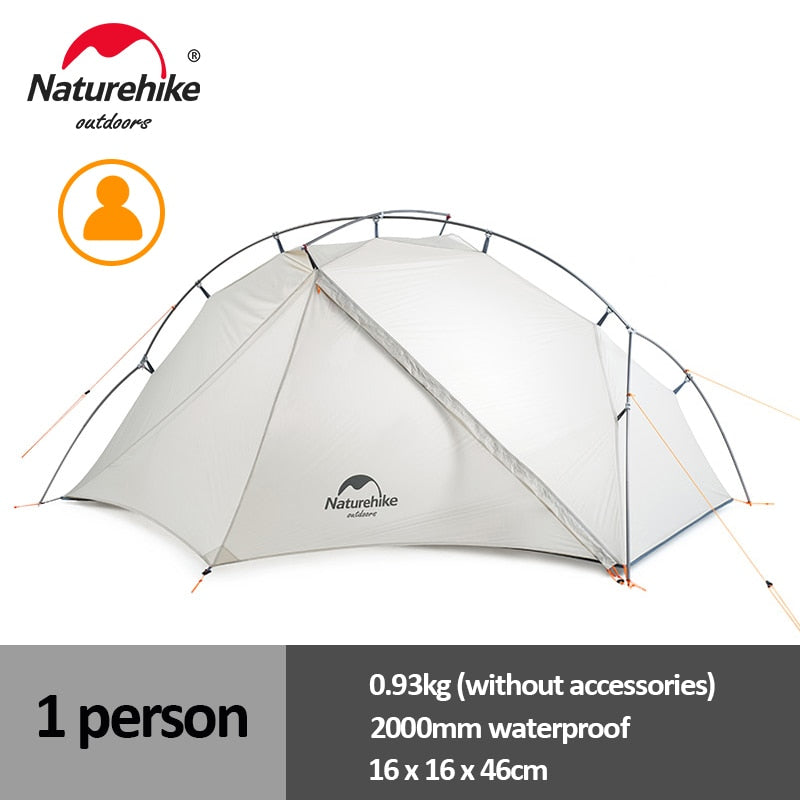 NaturehikeTent VIK Ultralight Single Tent Waterproof Camping Tent Outdoor