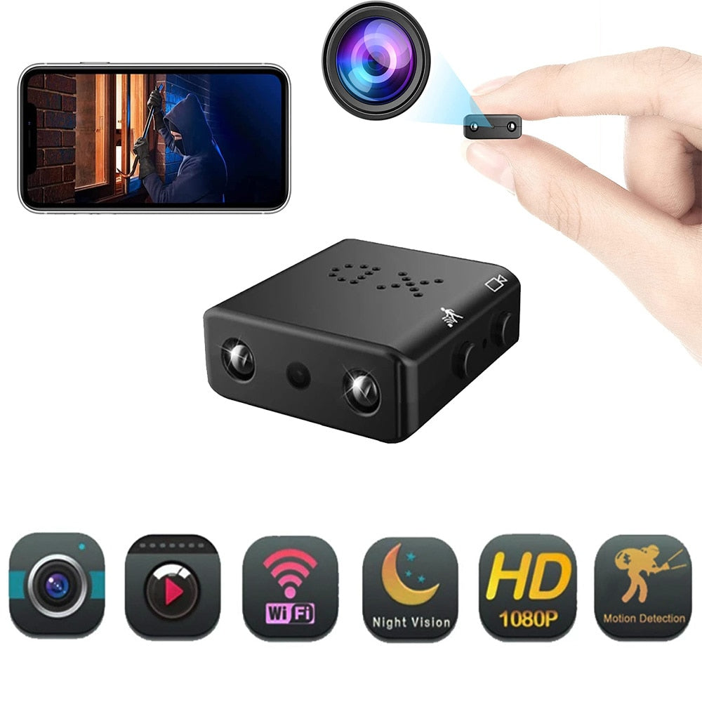 Mini Camera 1080P Video Recorder Surveillance Cameras with WIFI Smart Home Security