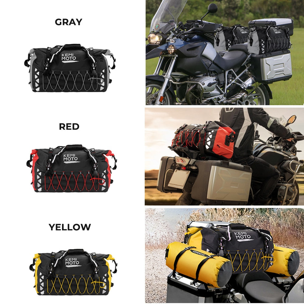 Motorcycle Bag Outdoor PVC Dry Sack Bag Waterproof 10L 20L 30L, Shoulder, Bag