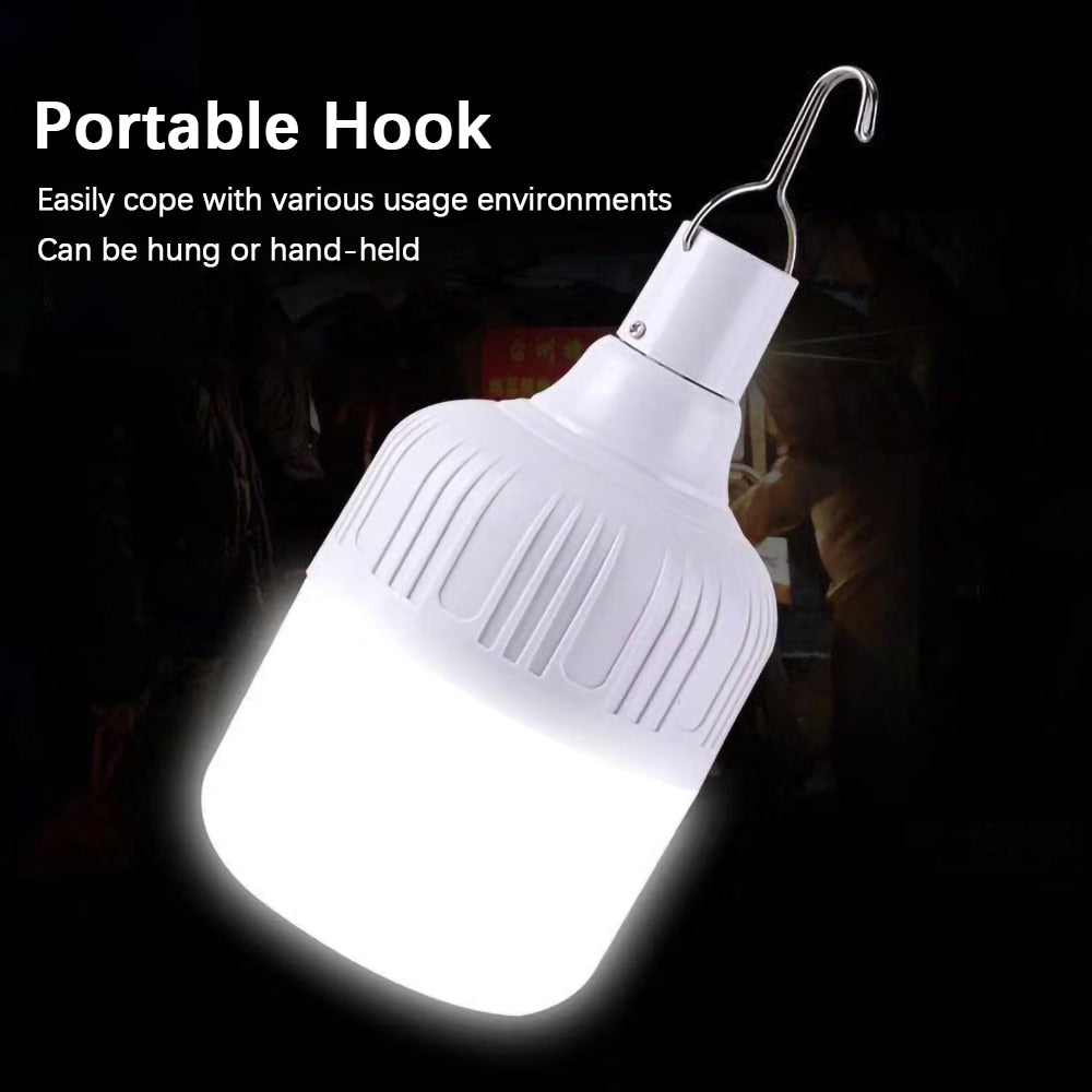 Portable Lantern Bulb rechargeable light outdoor lighting garden fishing camping