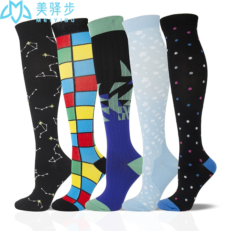 Men Women Compression Socks Fit For Sports Compression Socks For Anti Fatigue