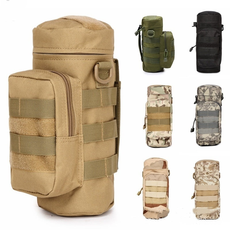 Tactical Molle Pouch Military Kettle Bag Nylon Portable Outdoor Sports Army Hunting