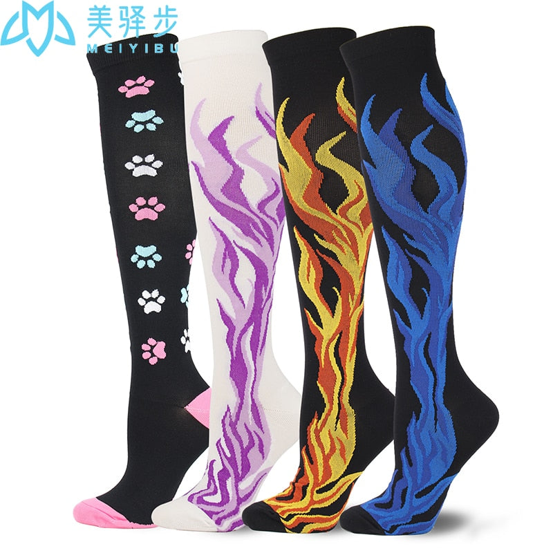 Men Women Compression Socks Fit For Sports Compression Socks For Anti Fatigue