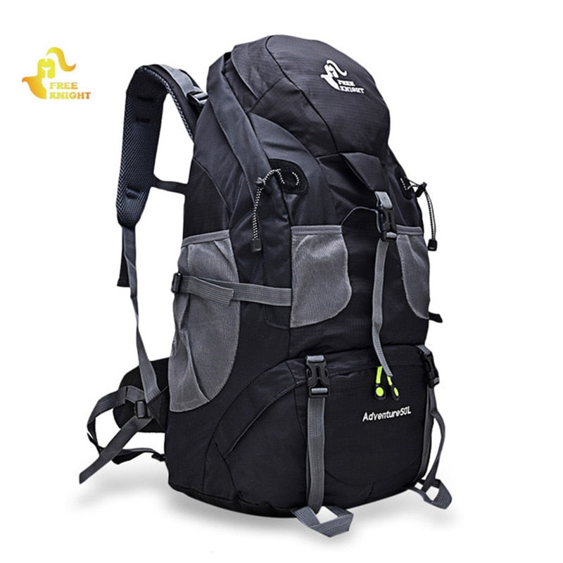 50L Hiking Backpack Climbing Bag Rucksack Camping Trekking  Waterproof Sports