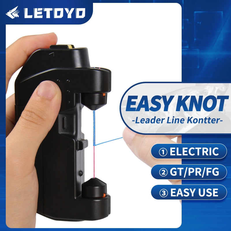 LETOYO Knotter KNOT ASSIST GT/PR/FG Knot Knotting Machine Fishing Bobbin Winder