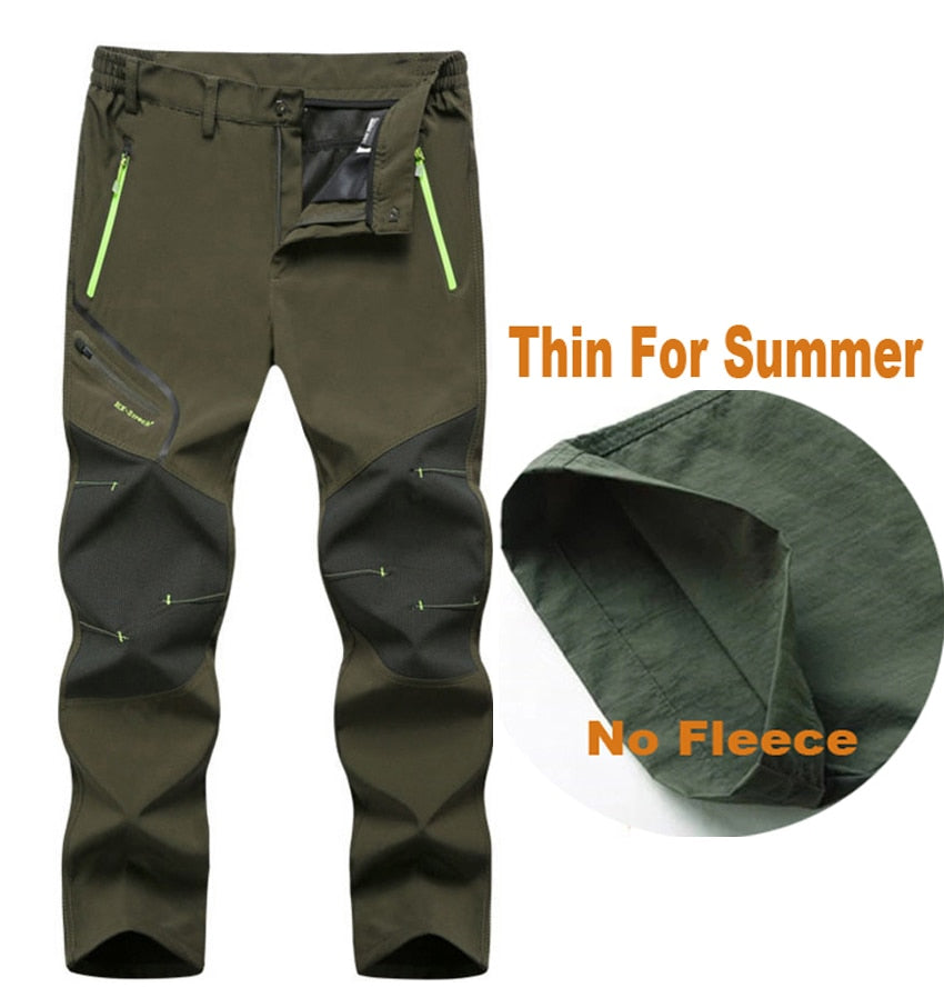 Men Summer Spring Autumn Fall Hiking Trekking Fishing Camping Climbing Run Trousers