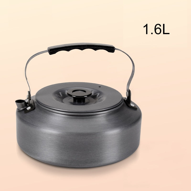 1.1L/1.6L Portable Ultralight Outdoor Camping Tableware Hiking Collector Heat Ring