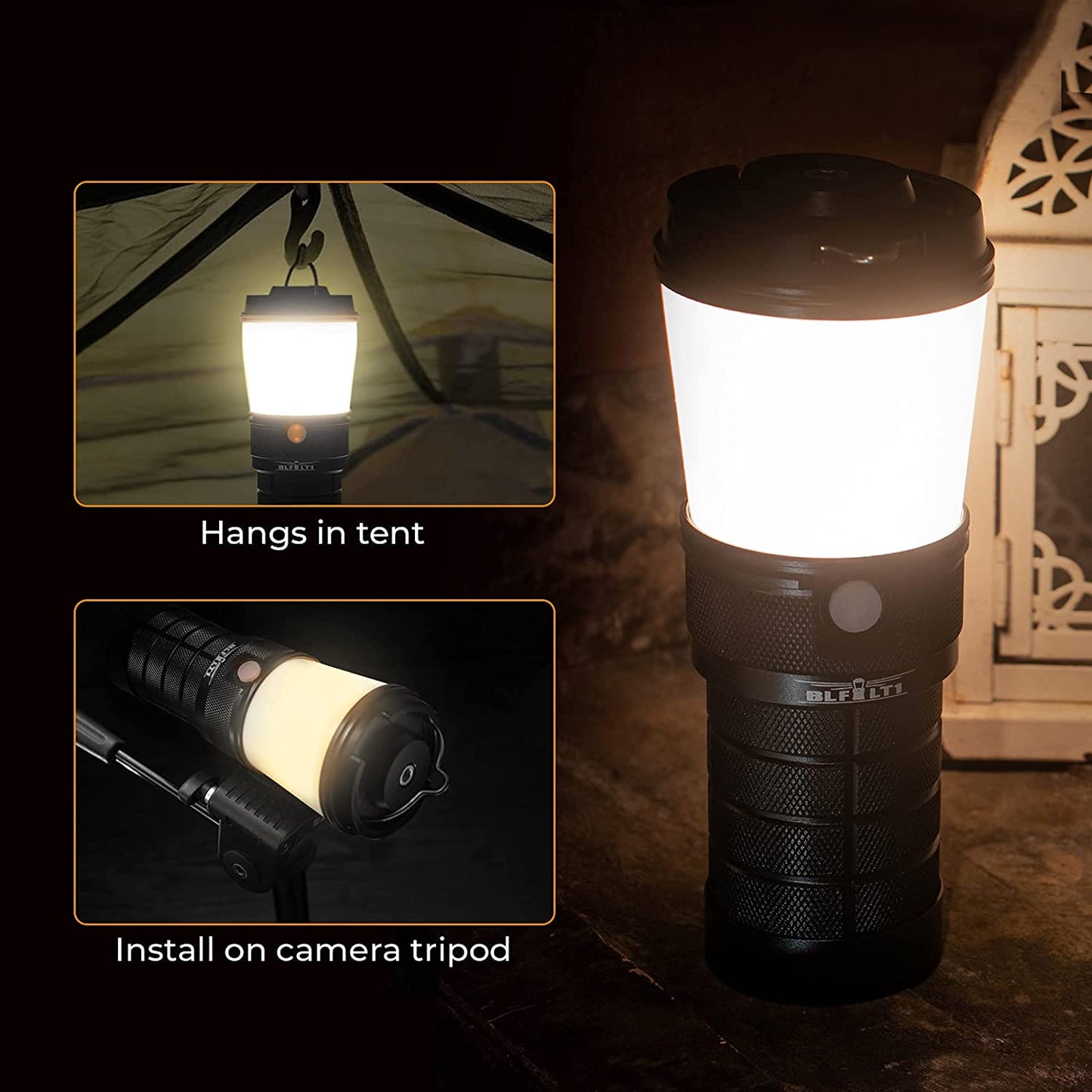 Sofirn BLF LT1 8*LH351D Camping Light Multiple Operation Procedure Super Bright Torch Variable