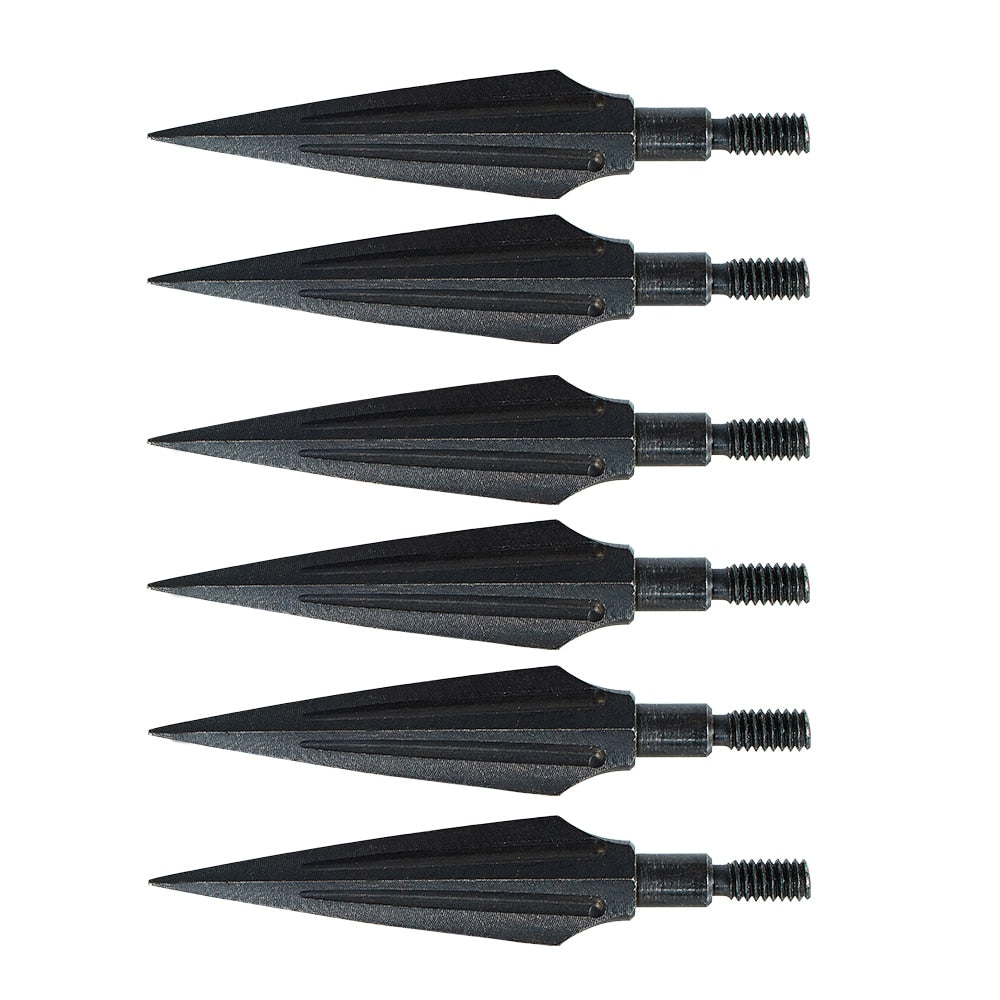 High Quality 3/6/12/24pcs Carbon Steel Arrowheads Archery Broadheads Hunting Arrow