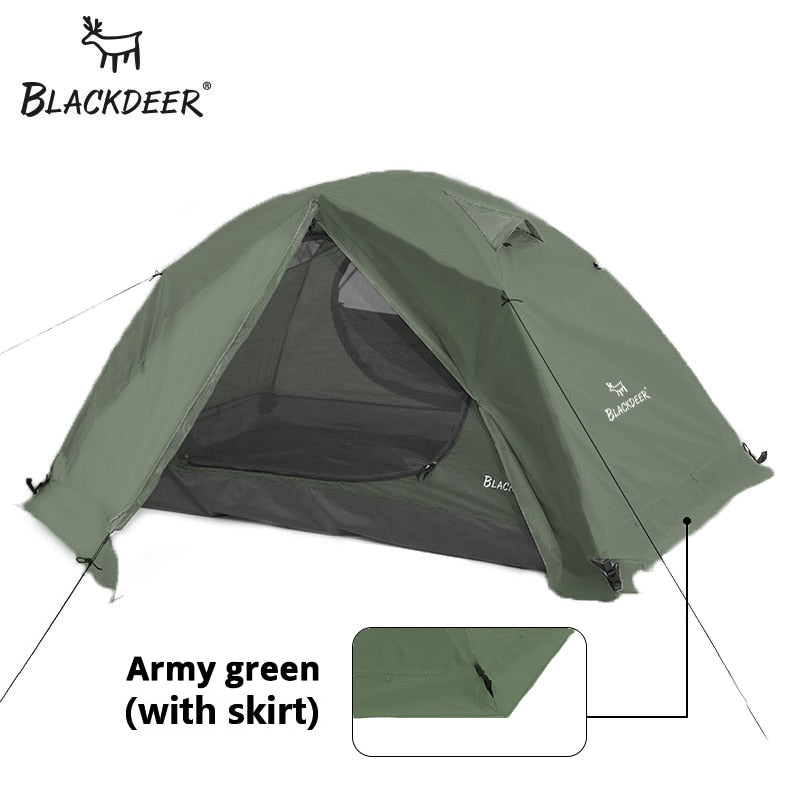 Blackdeer Archeos 3P Tent Backpacking Tent Outdoor Camping 4 Season Tent With Snow