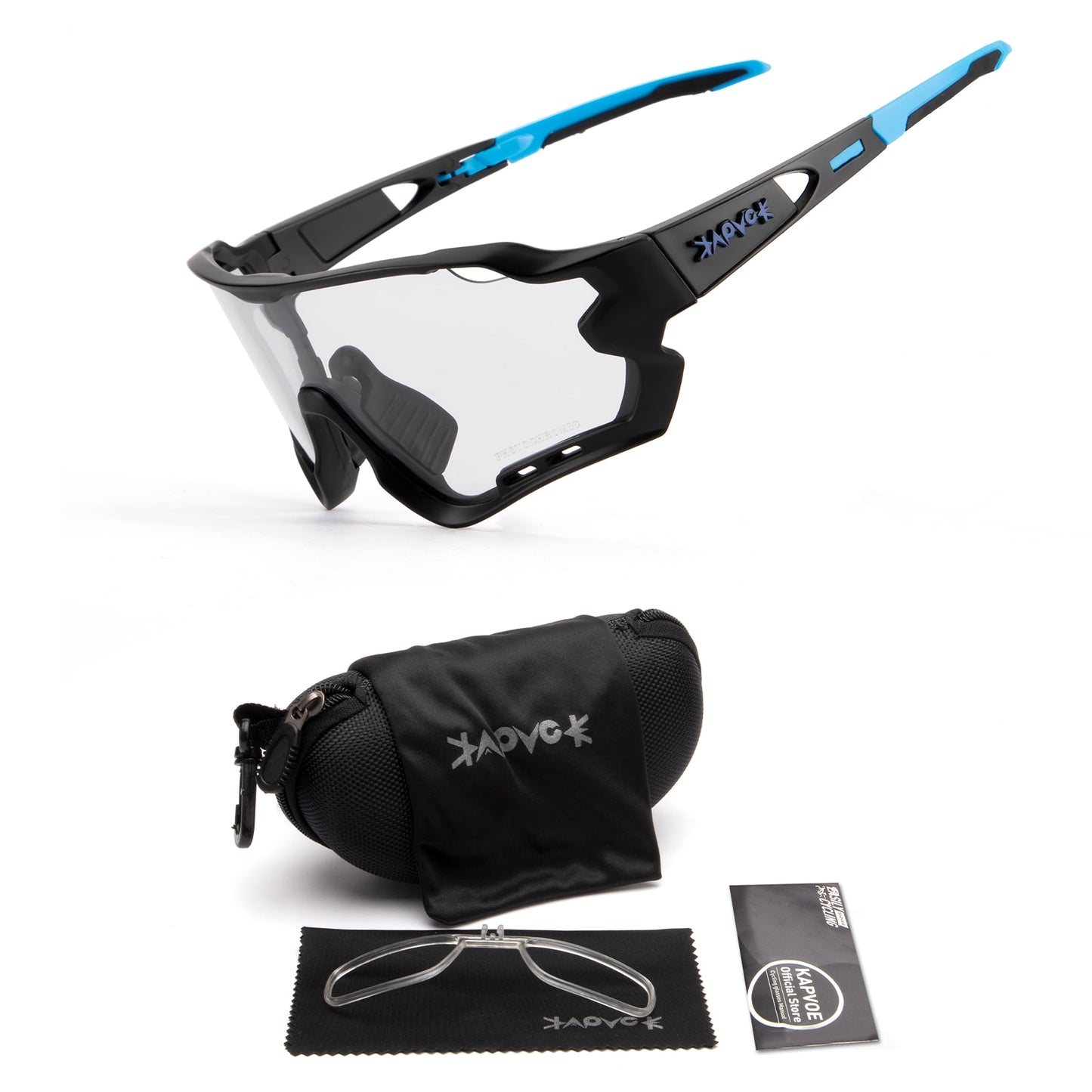 Men/Women Photochromic 1 Lens Cycling Sunglasses outdoor Sport Bike Cycling Eyewear