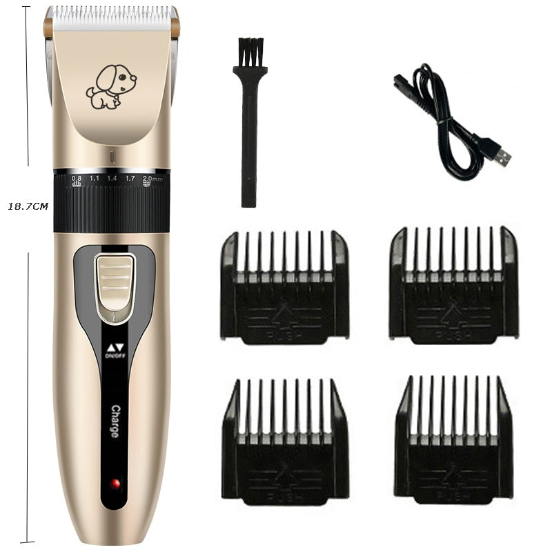 dog Hair Clipper pet Hair Trimmer Puppy Grooming Electric Shaver Set Cat Accessories