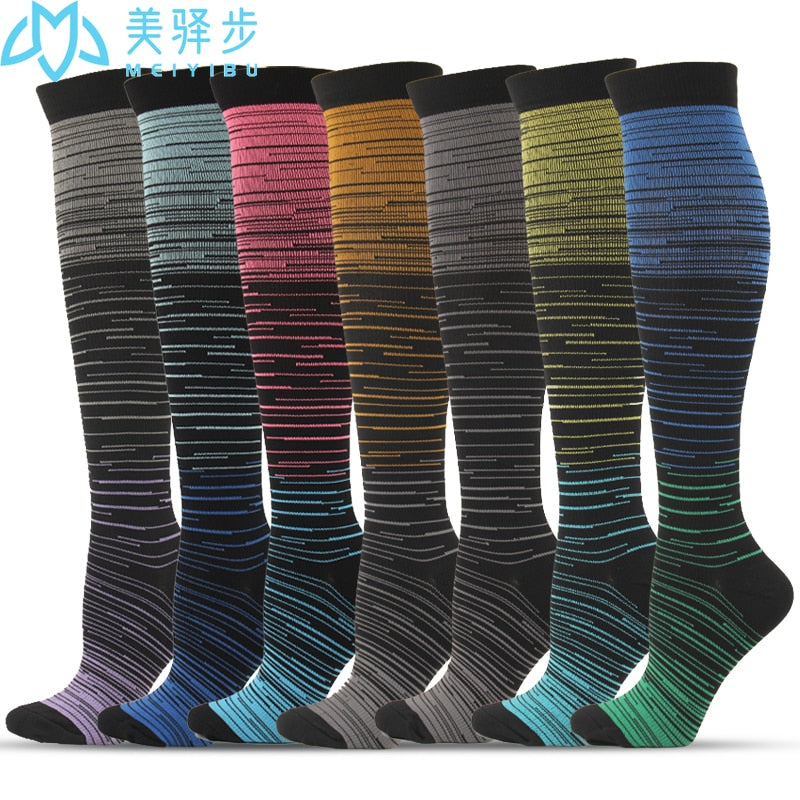 Men Women Compression Socks Fit For Sports Compression Socks For Anti Fatigue