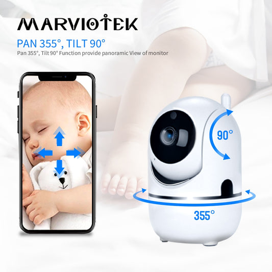 720P Baby Monitor Smart Home Cry Alarm Mini Surveillance Camera with Wifi Security