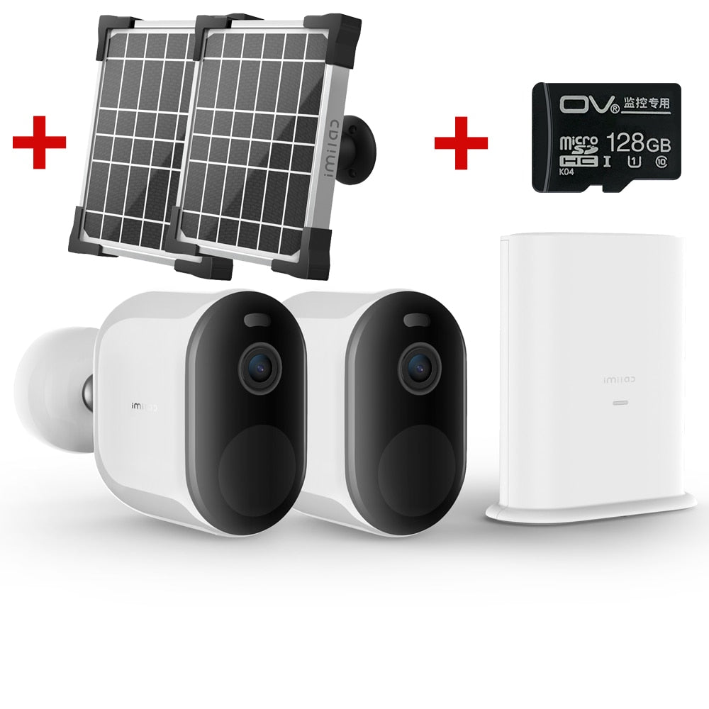 IMILAB EC4 Solar Camera Smart Home Ip Video Surveillance Cam 4MP HD Wifi Outdoor